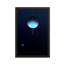 Load image into Gallery viewer, &quot;Uranus&quot; Framed Premium Luster Photo Paper Poster