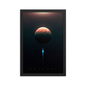 "Mercury" Framed Premium Luster Photo Paper Poster