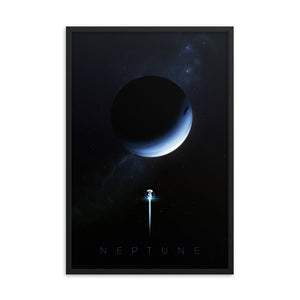 "Neptune" Framed Premium Luster Photo Paper Poster