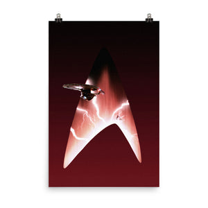 "NCC-1701-B" Matte Poster
