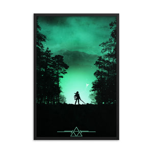"Kokiri Forest" Framed Premium Luster Photo Paper Poster
