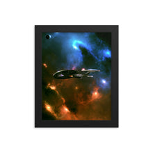 Load image into Gallery viewer, &quot;Enterprise-E&quot; Framed Matte Poster