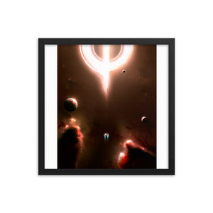 "Dying of the Light" Framed Matte Poster