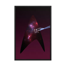 Load image into Gallery viewer, &quot;NCC-1701&quot; Framed Matte Poster