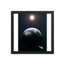 Load image into Gallery viewer, &quot;2001: A Space Odyssey Framed Matte Poster