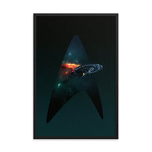 Load image into Gallery viewer, &quot;NCC-1701-E&quot; Framed Matte Poster