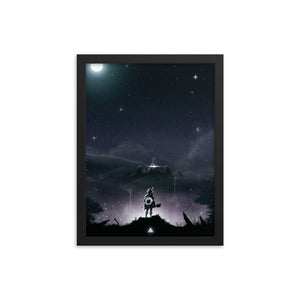 "Breath of the Wild" Framed Premium Luster Photo Paper Poster