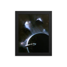 Load image into Gallery viewer, &quot;Battlestar Galactica&quot; Framed Matte Poster