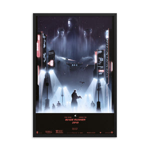 "Bladerunner 2049" Framed Matte Poster