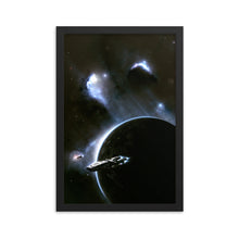 Load image into Gallery viewer, &quot;Battlestar Galactica&quot; Framed Premium Luster Photo Paper Poster