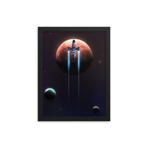 "Serenity" Framed Matte Poster