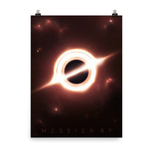 Load image into Gallery viewer, &quot;Messier 87 Black Hole&quot; Premium Luster Photo Paper Poster
