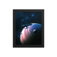 Load image into Gallery viewer, &quot;Strange New Worlds&quot; Framed Matte Poster